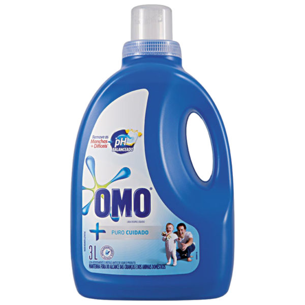 Sabao Liquido Omo Puro Cuidado 3l